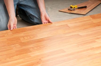 Hardwood floor installation by Clement Hardwood Floors LLC